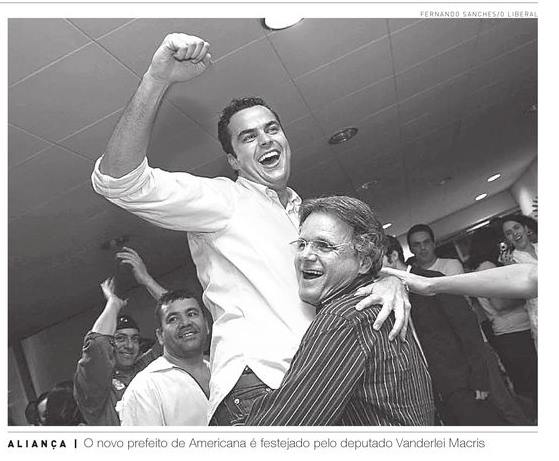 Diego de Nadai e Wanderlei Macris - PSDB